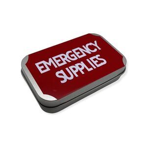 NWT Wool + Pepper Co. EMERGENCY SUPPLIES Tin